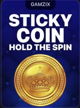 Sticky Coin Hold The Spin — spēles vāks